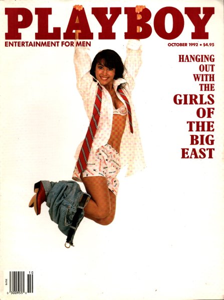 Playboy Magazine, October 1992, Volume 39, Issue 10, Cover Cristy Thom, Centerfold Tiffany Sloan, 26M-0165
