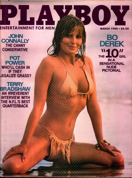 Playboy Magazine, March 1980, Bo Derek Cover, Henreiette Allais Centerfold, 25m-0028