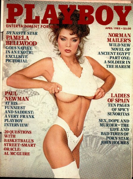 Playboy Magazine, April 1983, Carrie Leigh Cover, Christina Furegson Centerfold, 25m-0029