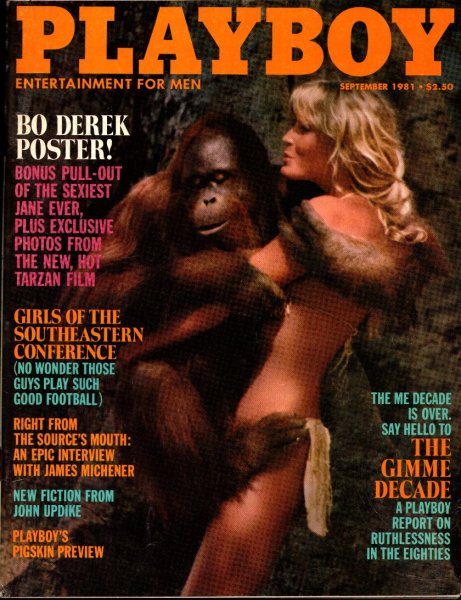 Playboy Magazine, September 1981, Bo Derek Cover, Susan Smith Centerfold, 25m-0031