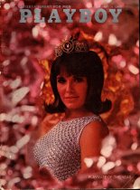 Playboy Magazine, August 1967, Lisa Baker Cover, De De Lind Centerfold, 25m-0033