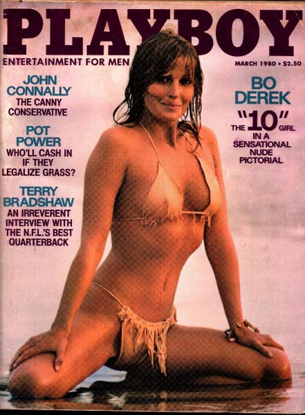Playboy Magazine, March 1980, Bo Derek Cover, Henriette Allais Centerfold, 25m-0062