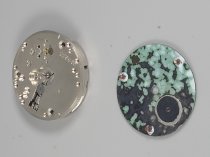 Waltham Watch, Pocket Watch Dial and Movement Only, 25w-0032