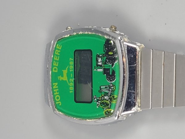 No Name Manufacture Watch, Model John Deere, Not Working, 25w-0038
