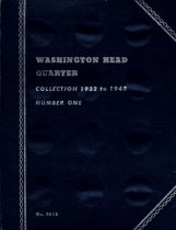 Whitman Coin Collecting Book, 9018, Quarters 1932-1945, 25M-0410