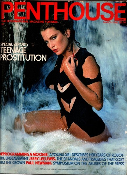 Penthouse Magazine, March 1982, Sharon Axley Centerfold, 25m-0418