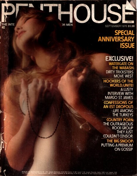 Penthouse Magazine, September 1976, Dawn Shaw Centerfold, 25m-0419