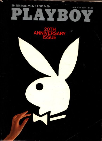 Playboy Magazine, January 1974, Bunny Cover, Nancy Cameron Centerfold, 25m-0082