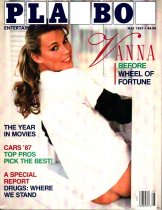 Playboy Magazine, May 1987, Vanna White Cover, Kimberly Paige Centerfold, 25m-0100