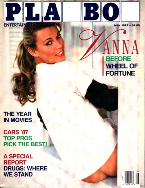 Playboy Magazine, May 1987, Vanna White Cover, Kimberly Paige Centerfold, 25m-0100