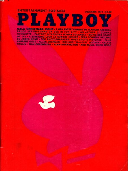 Playboy Magazine, December 1971, Bunny Cover, Karen Christy Centerfold, 25m-0110