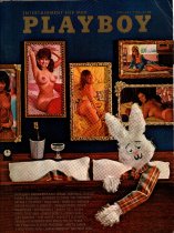 Playboy Magazine, January 1970, Bunny Cover, Jill Taylor Centerfold, 25m-0111
