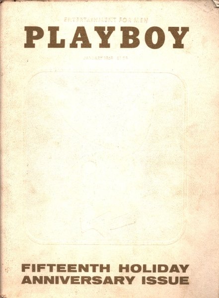 Playboy Magazine, January 1969, Bunny Cover, Leslie Bianchini Centerfold, 25m-0112