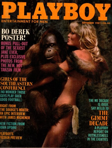 Playboy Magazine, September 1981, Bo Derek Cover, Susan Smith Centerfold, 25m-0129