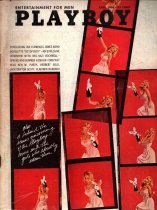 Playboy Magazine, April 1966, Cynithia Maddox Cover, Karla Conway Centerfold, 25m-0133
