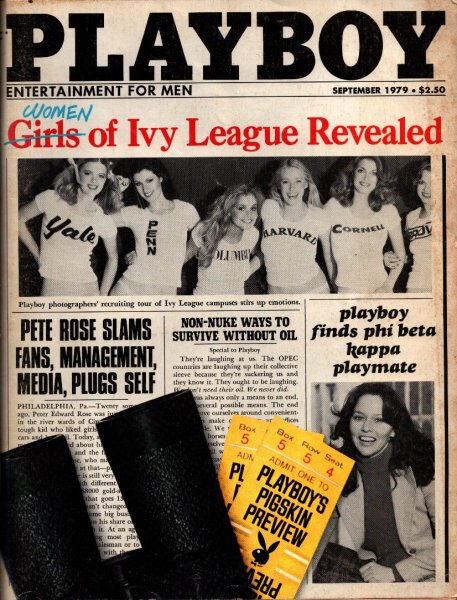 Playboy Magazine, September 1979, Vicky McCarthy Cover, Vicky McCarthy Centerfold, 25m-0141