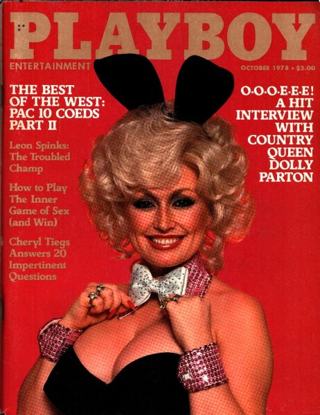 Playboy Magazine, October 1978, Dolly Parton Cover, Marcy Hansen Centerfold, 25m-0144