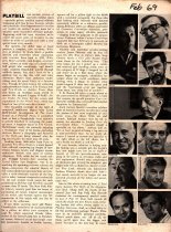 Playboy Magazine, February 1969, Nancy Chamberlain Cover, Lorrie Menconi Centerfold, 25m-0172