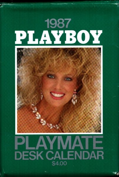 Playboy Desk Calendar, Playmates, 1987, 25m-0192