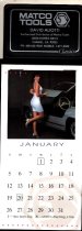 Matco Tools Desk Calendar, 25m-0190