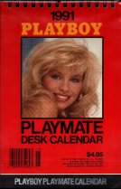 Playboy Desk Calendar, Playmates, 1991, 25m-0195