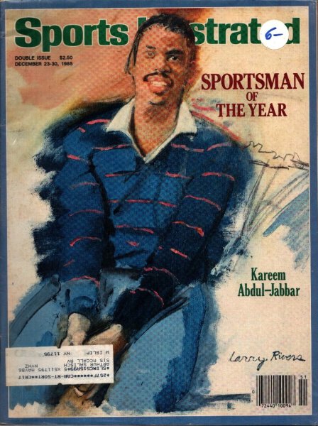 Sports Illustrated Magazine, December 23 - 30 1983, Kareem Abdul Jabbar, 25m-0213