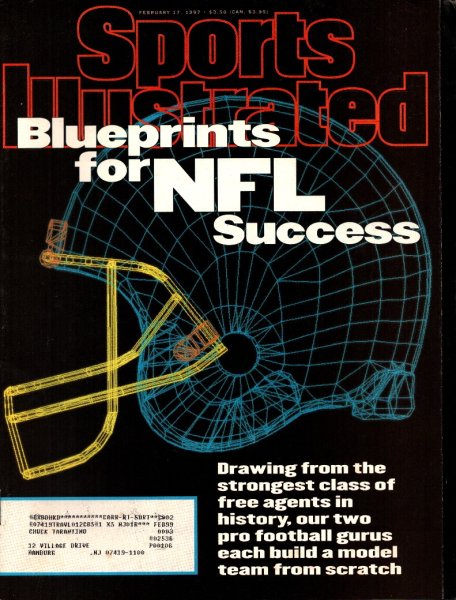 Sports Illustrated Magazine, February 17 1997, NFL Success, 25m-0217