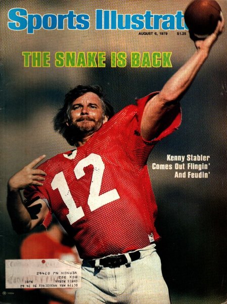 Sports Illustrated Magazine,August 6 1979, Ken Stabler The Snake Is Back, 25m-0224