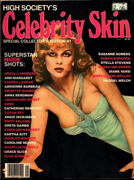 High Society Magazine, Celebrity Skin, 1979, Volume 1, Issue 1, 25m-0483