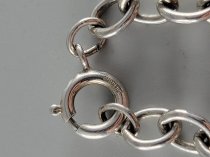 Sterling Silver .925, Necklace, 5.5 mm, Round Link, 18 Inch, Rhodium Coated, TU-SN-3