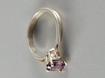 Sterling Silver .925, Ring, 5.5 Size, Mystic Topaz Stone, TU-1323