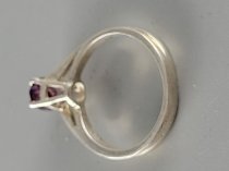 Sterling Silver .925, Ring, 5.5 Size, Mystic Topaz Stone, TU-1323
