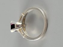 Sterling Silver .925, Ring, 5.75 Size, Mystic Topaz Stone, TU-1326