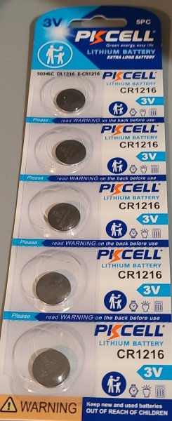 PK-Cell CR1216 Battery