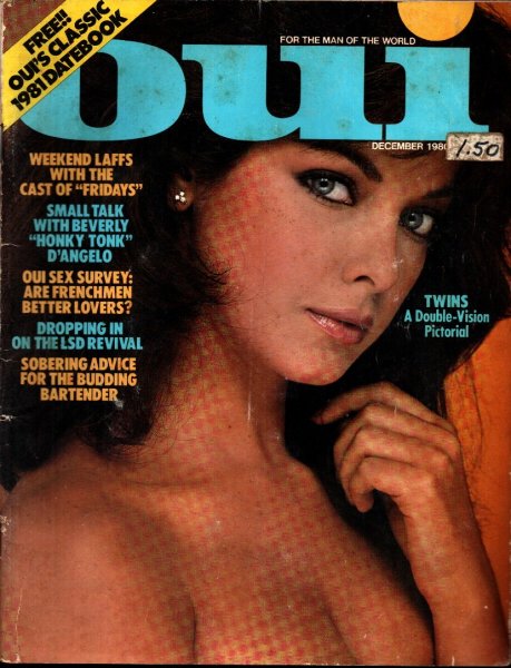 Oui Magazine, December 1980, Volume 9, Issue 12, Jackie McQuerry Centerfold, 26M-0011