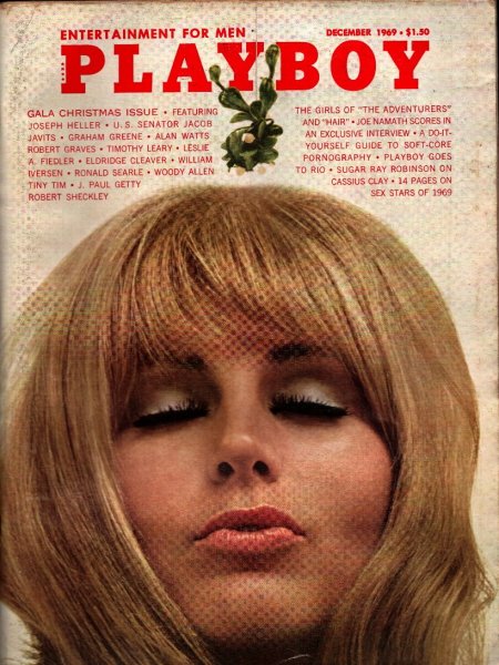 Playboy Magazine, December 1969, Volume 16, Issue 12, Gloria Root Centerfold, 26M-0019