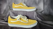 Vans, Old Skool Canvas Suede Lace Up Sneakers, US Size 12, 500714, Shoe-115