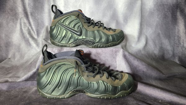 Nike, Nike Air Foamposite Pro Sequoia, Size 14, 624041-304, Shoe-125