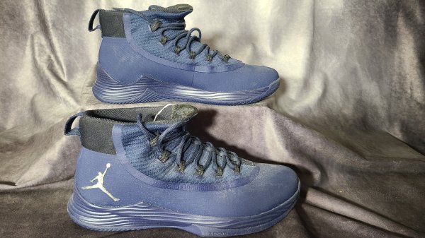 Nike, Jordon Ultra Fly 2 Midnight Navy, Size 14, 921211-401, Shoe-136