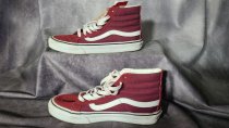 Vans, SK8-Hi Slim Windsor Wine, Size 5.5, 507452, Shoe-209