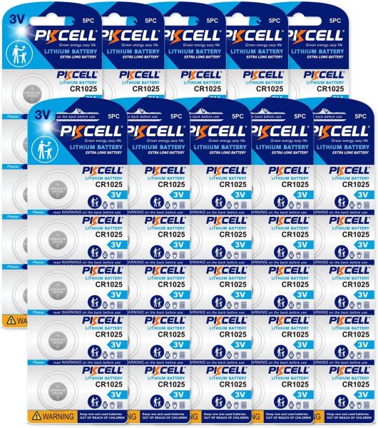 PK Cell CR1025 Battery