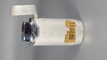 Flip Lid Lighter, Silver Tone, 24-1608