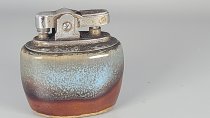 Push Button Lighter, Ceramic, Earth Tone, 24-1613